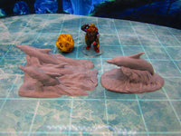 
              Surface Jumping Dolphins Pod Mini Miniature 3D Printed Figure Model 28/32mm
            