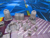 
              14 pc Mechanic's Bay Garage Workshop Scatter Terrain Scenery Miniature
            