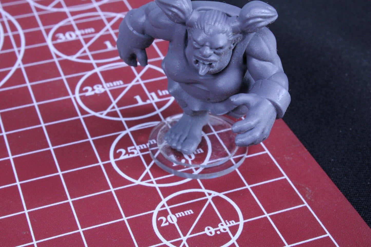 2pc Big Guy Female Trolls Mini Player Tabletop Blood Fantasy Football Bowl Team