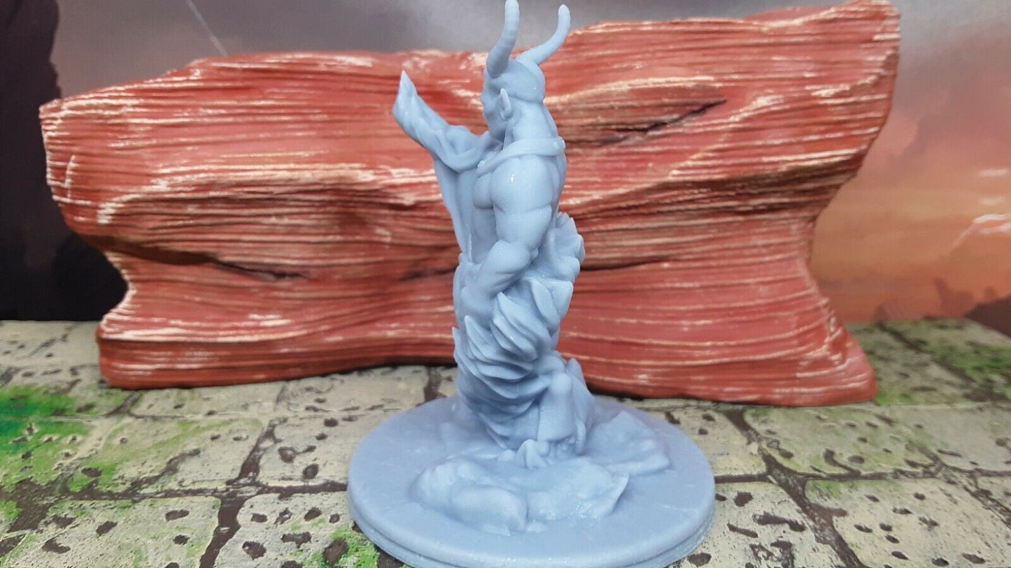 Efreeti Ifrit Demon Encounter Mini Miniatures Figures D&D 3D Printed Resin