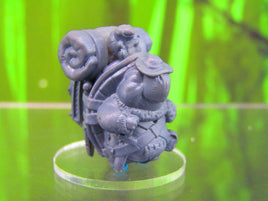 Tortle Boyscout Turtle Man Race Mini Miniature Figure 3D Printed Model 28/32mm