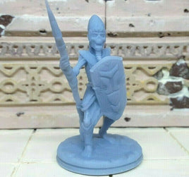 Egyptian Mummy Spearmam Zombi Mini Miniature 28/32mm Figure D&D 3D Printed Resin