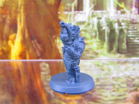 
              Bullywug Shaman Frogman Mini Miniatures 3D Printed Resin Model Figure 28/32mm
            