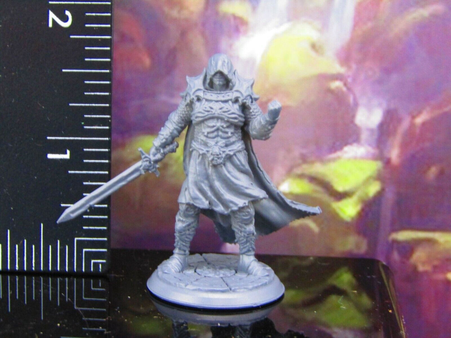 Fallen Dark Paladin Human Mini Miniature Model Character Figure 28mm/32mm Scale