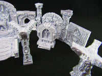 
              24pc Paladin Monastery Church Set Scatter Terrain Scenery 3D Printed Mini
            