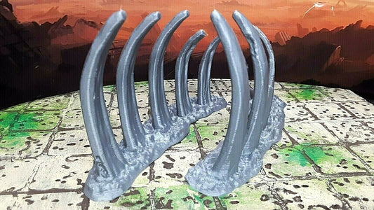 Boneyard Dragon Ribcage Scatter Terrain Dungeons & Dragons Miniature Model