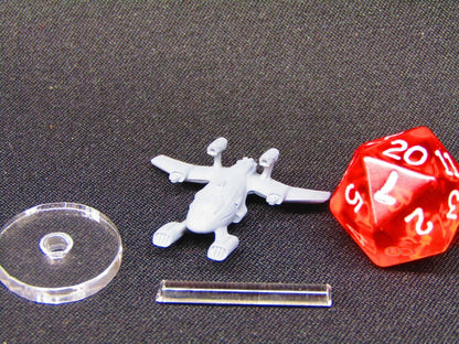 Gremlin Tiny Fighter Civilian Craft Tier 8 Starfinder Fleet Scale Starship