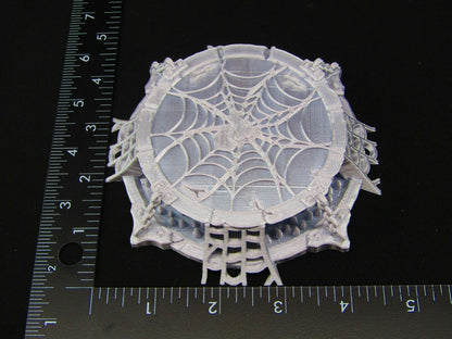 Llolth Spider Queen Dark Elf Dais Scatter Terrain Scenery 3D Printed Mini