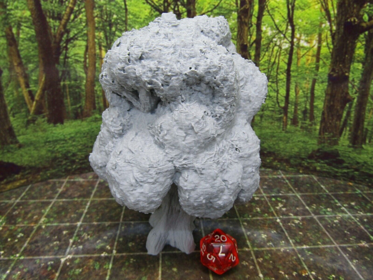 Large Oak Tree Forest Miniature Mini Scenery Terrain 3D Printed Model 28/32mm
