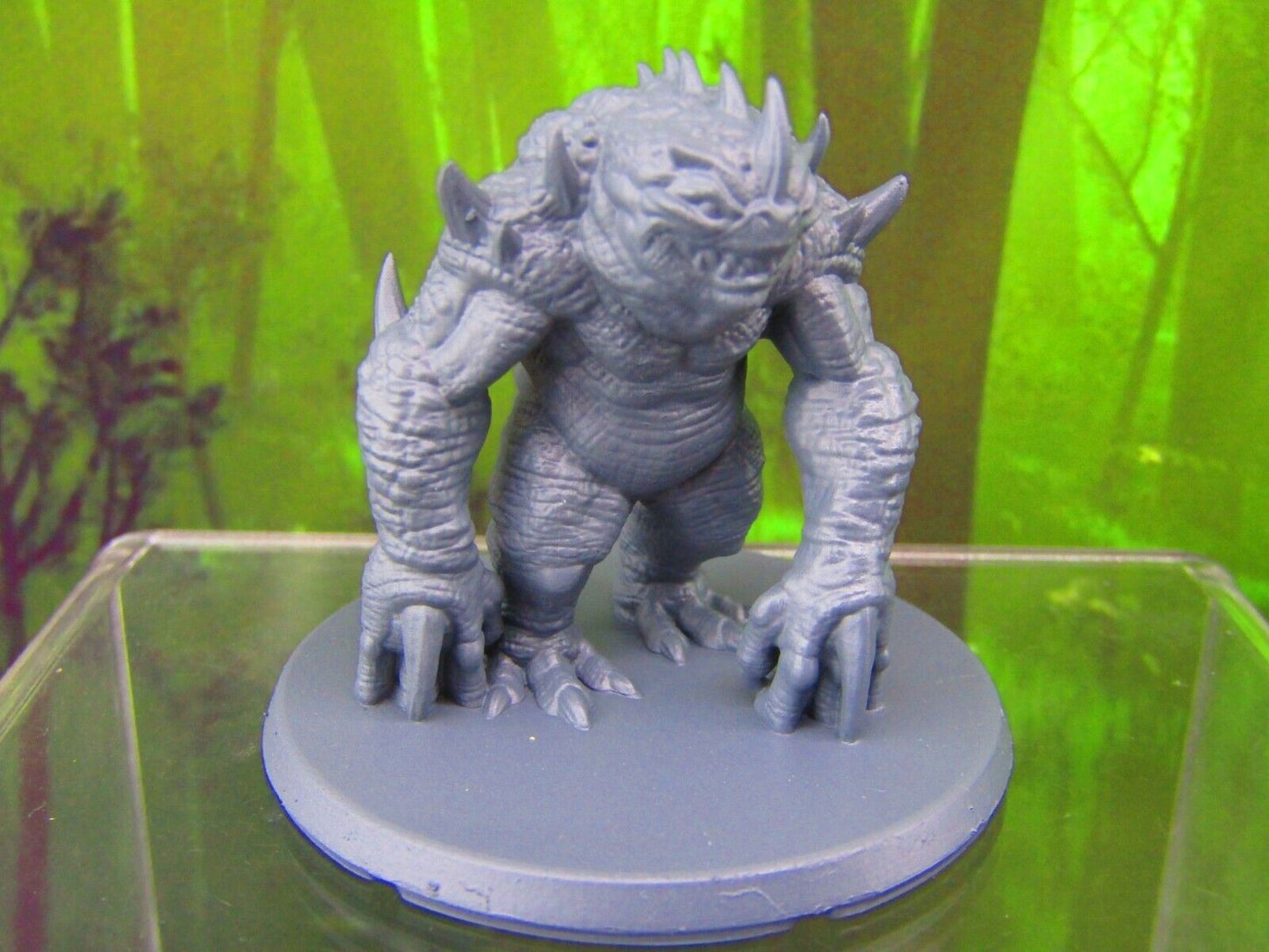 Blue Slaad Mini Miniatures 3D Printed Resin Model Figure 28/32mm Scale RPG