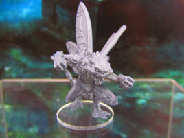 Bone Demon Monster Pose A Mini Miniature Figure 3D Printed Model 28/32mm Scale