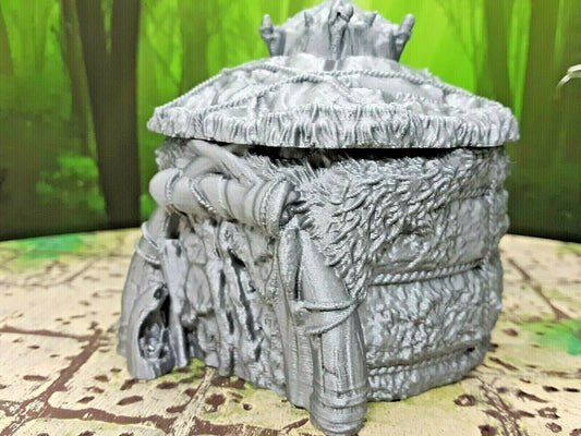 Barbarian Tribal Hut Scenery Terrain Miniature Mini Model Dungeons & Dragons D&D
