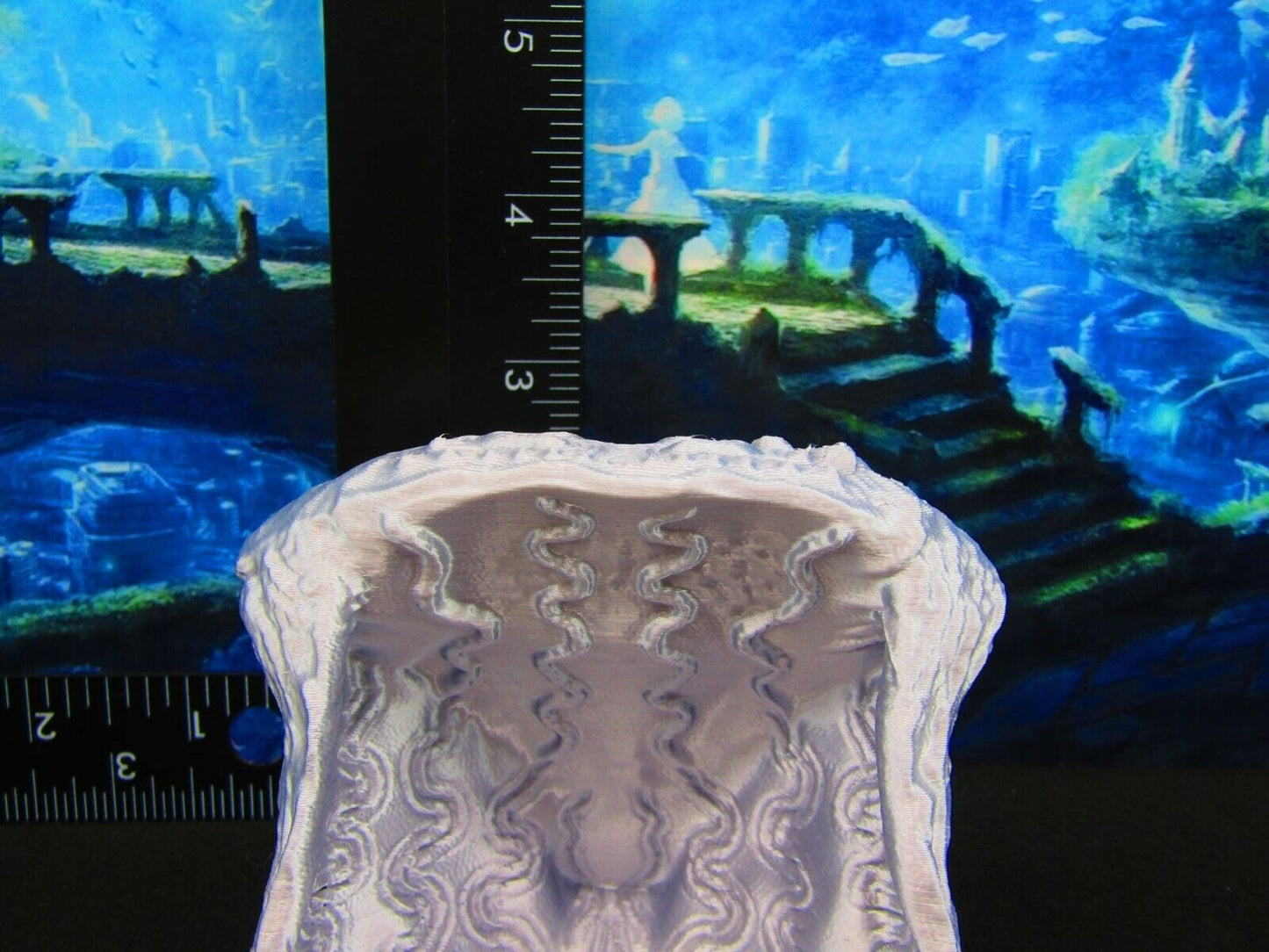 Mermaid Nest Clam Shell Scatter Terrain Scenery 3D Printed Mini Miniature Model