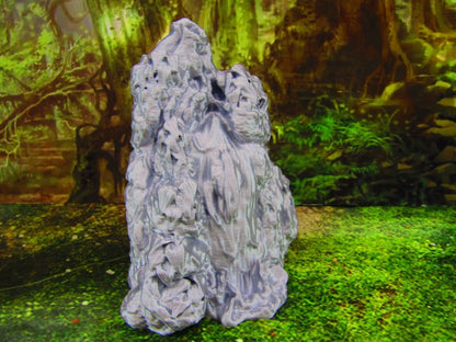 Hidden Waterfall Cave Scatter Terrain Scenery 3D Printed Mini Miniature Model