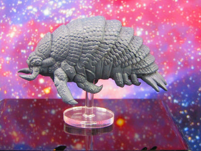 Moxil Grub Space Creature Monster Space War Gaming Set w/ Flight Stands & Rods