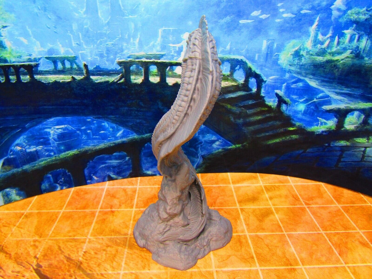 Giant Eel Underwater Monster Encounter Mini Miniature 3D Printed Figure Model