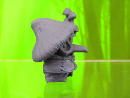 Shroomie Plague Dr. Doctor Mushroom Man Mini Miniatures 3D Printed Model 28/32mm
