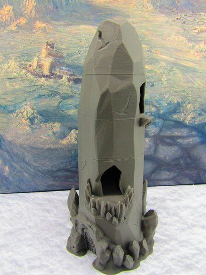 5 Piece 4 Floor Ice Crystal Shard Wizard Tower Openforge Scatter Terrain Scenery