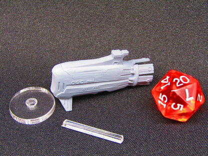 Huril Class Medium Transport The Sylwarin Tier 8 Starfinder Fleet Scale Starship