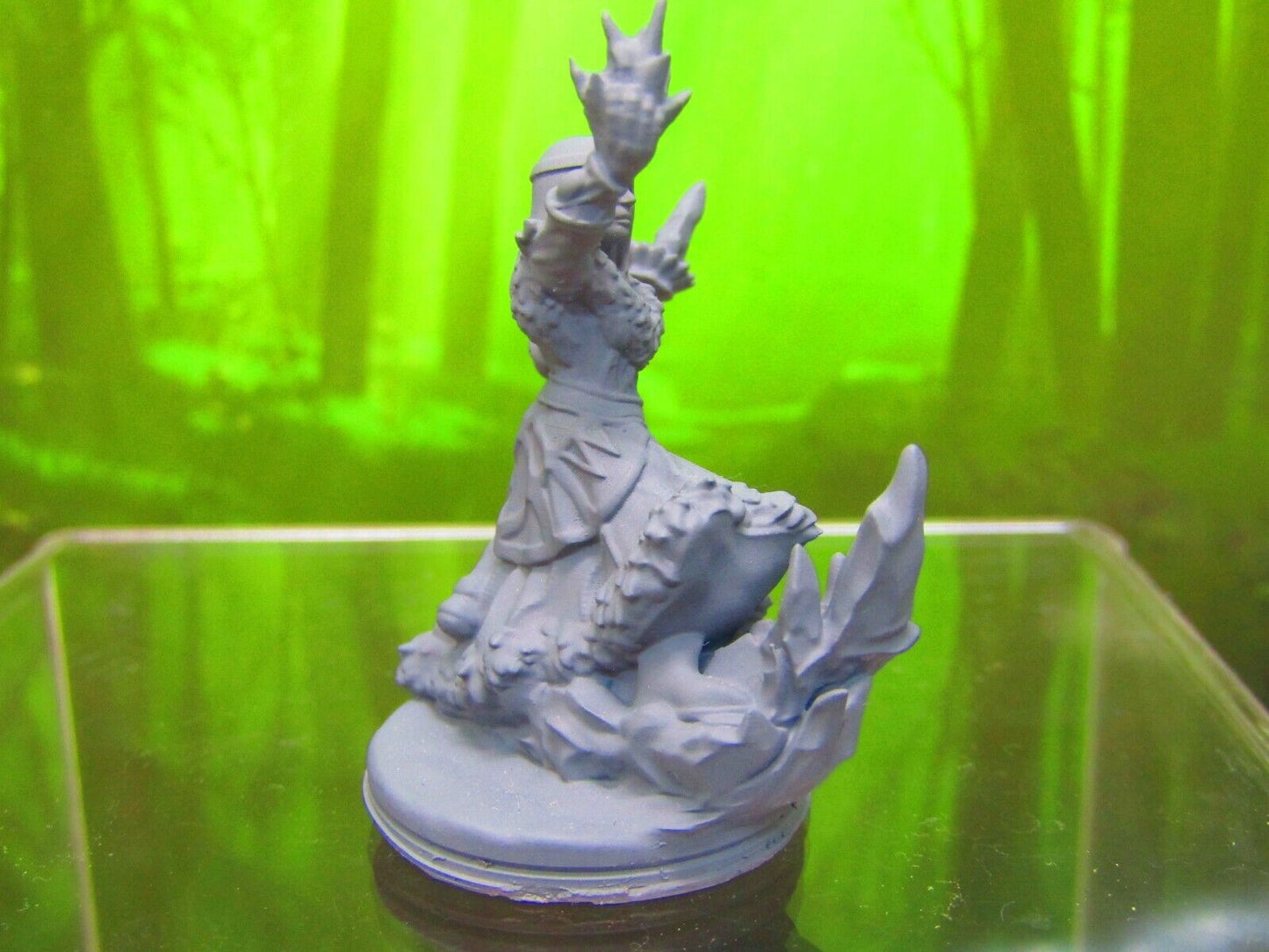 Good Witch Sorceress Female Wizard Enchantress Mini Miniature 3D Printed Model