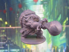 Street Fighting Tortle Monk Turtle Man Race Mini Miniature Figure 3D Printed