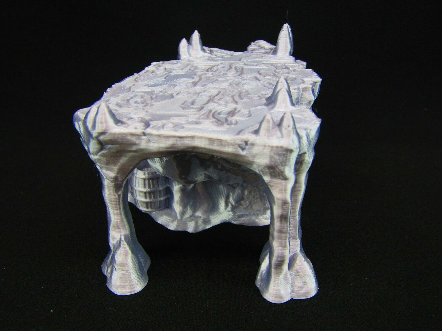 Mine Entrance & Staircase Scatter Terrain Scenery 3D Printed Mini Miniature