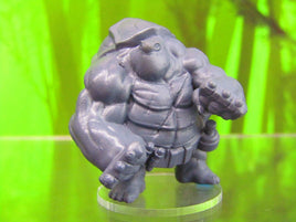 Tortle Brawler Turtle Man Mini Miniature Figure 3D Printed Model 28/32mm Scale
