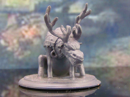 Chaindeer Evil Christmas Reindeer Mini Miniature Model Character Figure