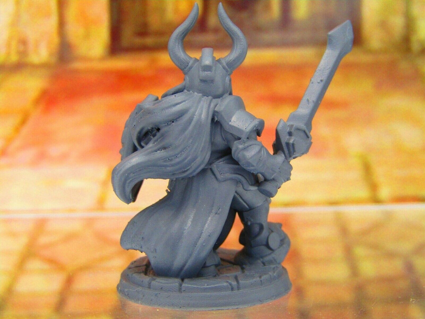 Dwana the Dwarven Warrior Queen Female Dwarf Mini Miniatures 3D Printed Figure