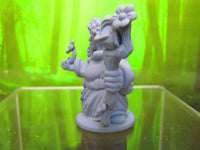 
              Dwarven Female Herbalist Druid Mini Miniature Dwarf 3D Printed Model 28/32mm
            