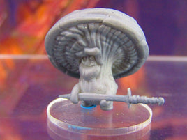 Shroomie Swordsman Mushroom Men Myconid Fungus Folk Mini Figures 3D Printed