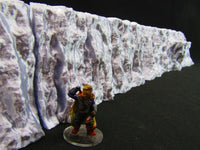
              6pc Solid Wall Modular Cliff Scatter Terrain Scenery 3D Printed Mini Miniature
            