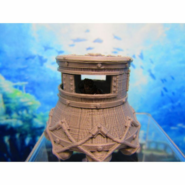 Treasure Hunters Ocean Underwater Diving Bell Scenery Scatter Terrain Props