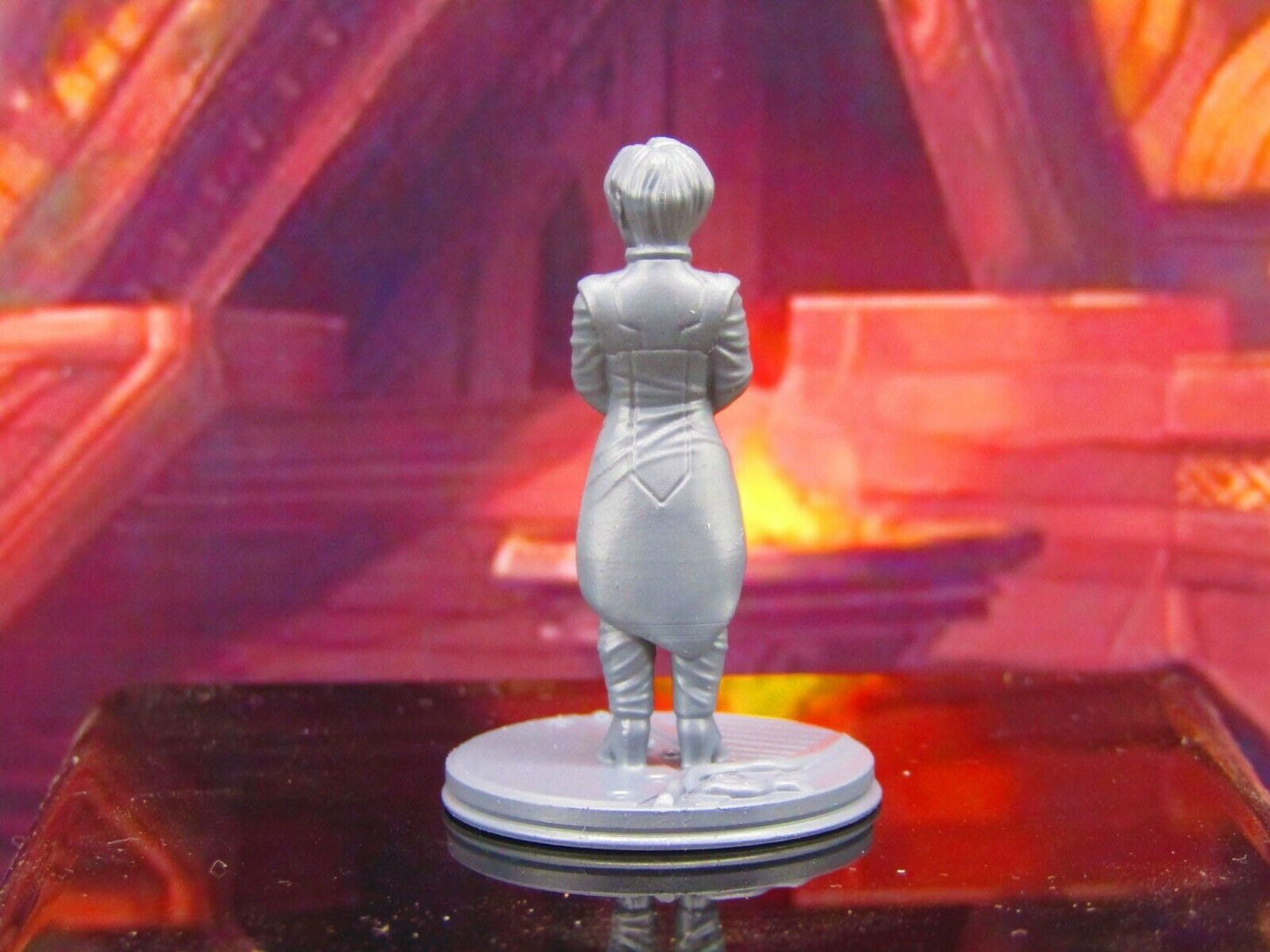Sci Fi Scientist Professor C Female Mini Miniature Model Character Figure