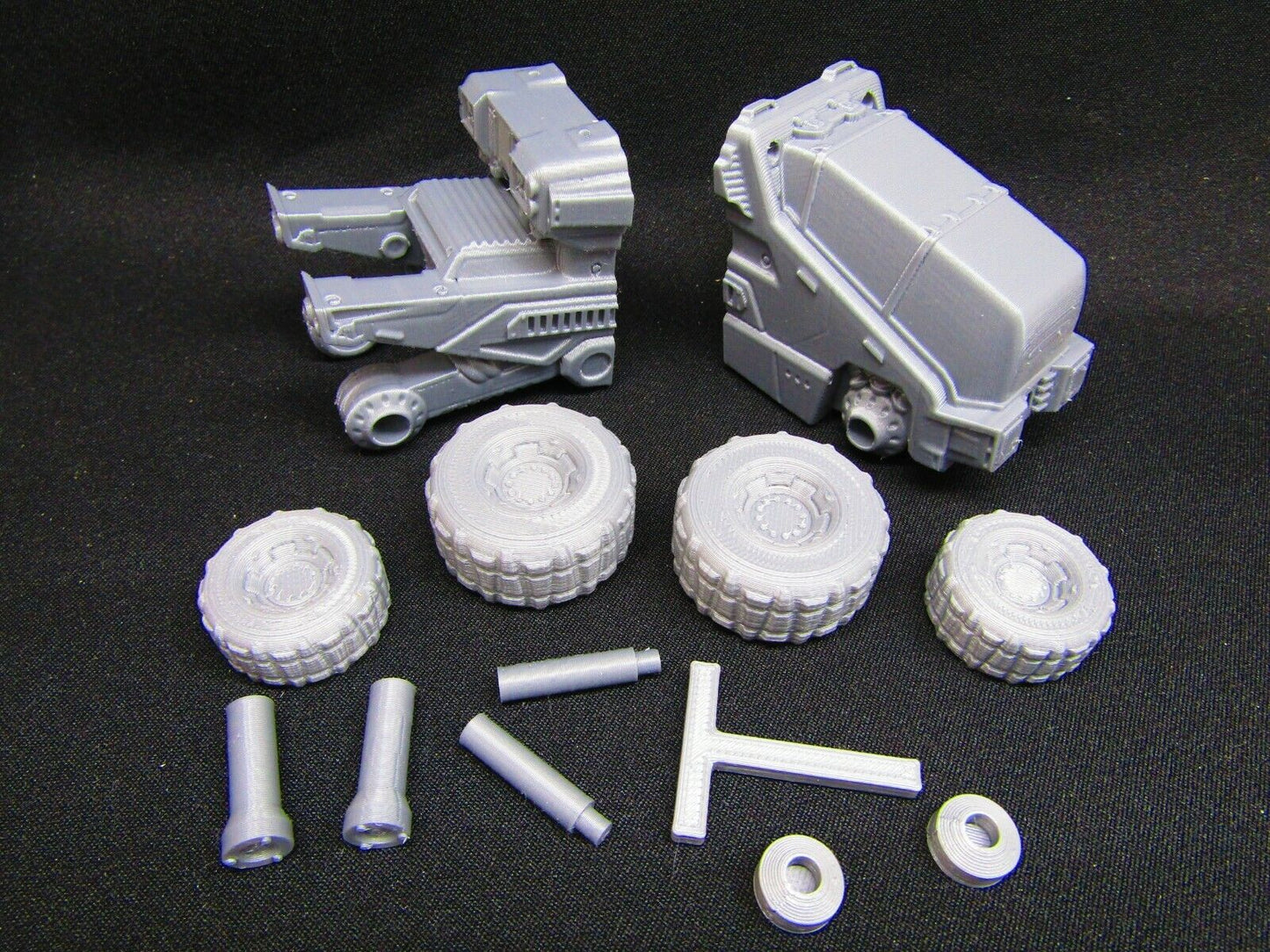 Explorer Surface Buggy ATV Vehicle Scatter Terrain Scenery Miniature 3D Printed
