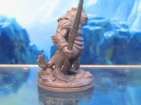 
              Sea Devil Warrior Soldier w/ Spear/Net Mini Miniature Figure 3D Printed Model
            