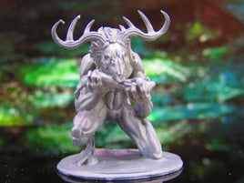 Wendigo Evil Spirit Cryptid Monster Pose B Mini Miniature Model Character Figure