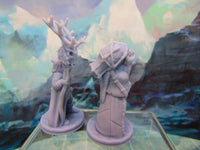 
              Druid Santa Claus & Krampus Miniatures Mini Figure Dungeons & Dragons D&D Model
            