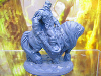
              Death Knight in Armor Mounted on Horse Mini Miniature Figure 3D Printed Model
            