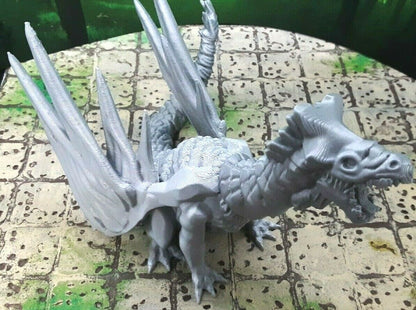 Forest Dragon Figure Miniature Model Mini Dungeons & Dragons 28mm 3D Printed