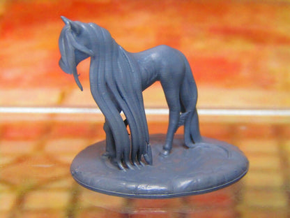 Baby Kelpie Water Horse Pony Companion Mini Miniatures 3D Printed Model 28/32mm