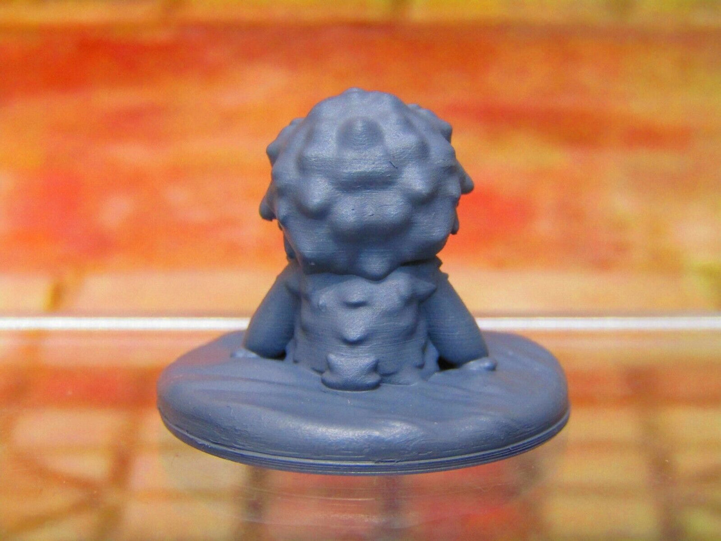 Baby Yeti Abominable Snowman Bigfoot Companion Mini Miniatures 3D Printed Model