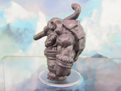 Holly Jolly Christmas Holiday Tortle Mini Miniature Figure 3D Printed Model