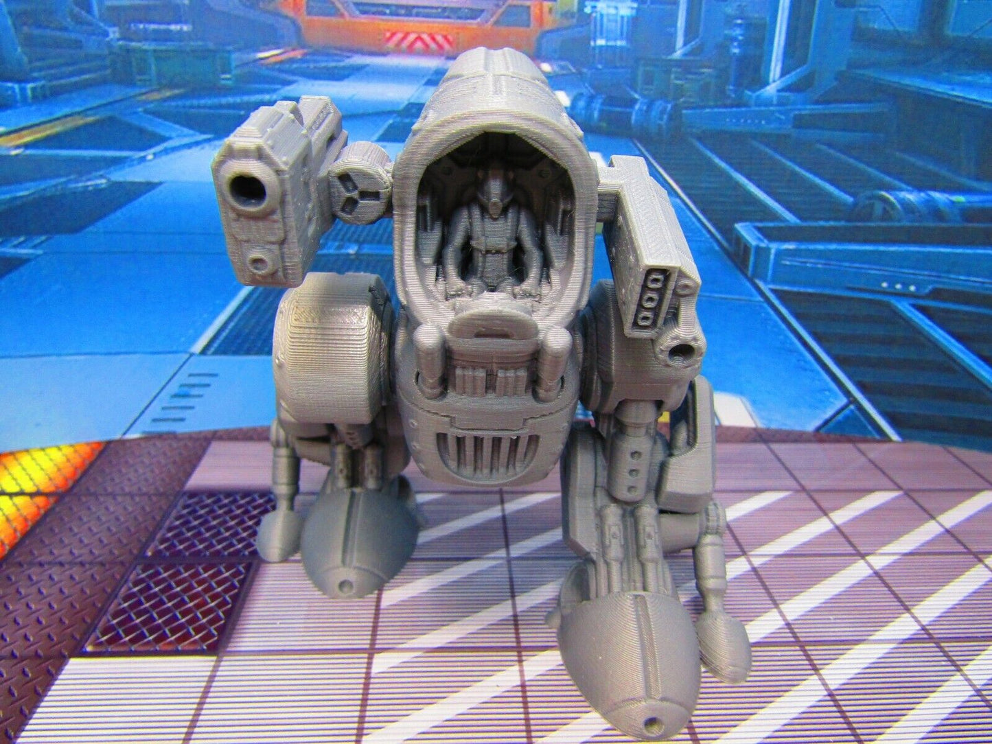 Battle Mech Attack Walker Miniature Mini Scatter Terrain Scenery