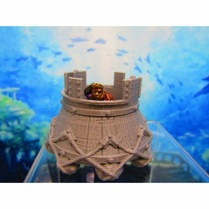 Treasure Hunters Ocean Underwater Diving Bell Scenery Scatter Terrain Props