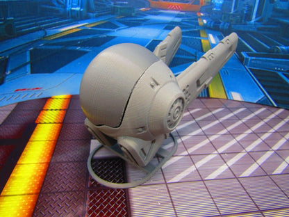 Personal Shuttle Pod Ship Miniature Mini Scatter Terrain Scenery