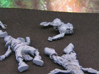 
              5pc Undead Skeletons Fallen Dead Warriors Soldiers Mini Miniatures 3D Printed
            