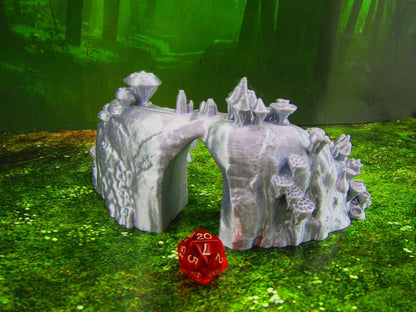 Mushroom Forest Shroomie Myconid Village Grotto Entry Scatter Terrain Scenery