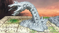 
              3 Piece Giant Desert Sandworm Mini Miniature Figure 28-32mm Tabletop Gaming
            