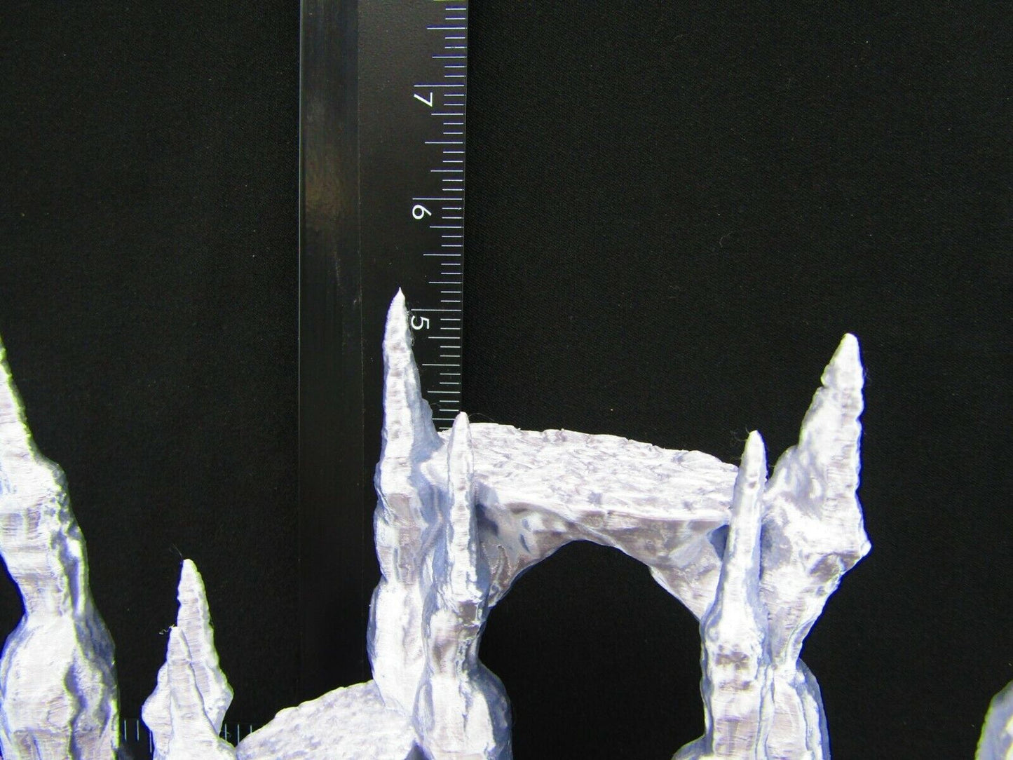 10pc Lava Field Chamber Set Scatter Terrain Scenery 3D Printed Mini Miniature